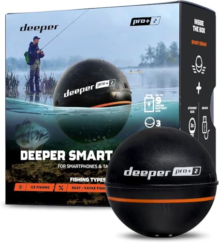 Deeper Smart Sonar Pro+ 2 Fischfinder Echolot...
