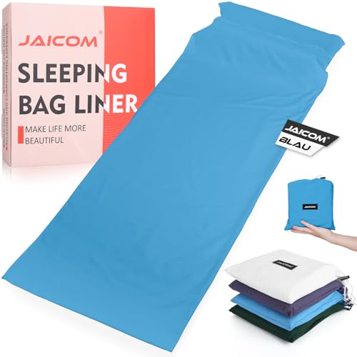 JAICOM Hüttenschlafsack aus Mikrofaser,...