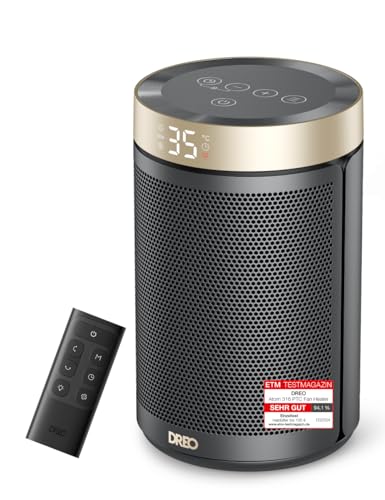 Dreo Energiesparender Heizlüfter, 34 dB...