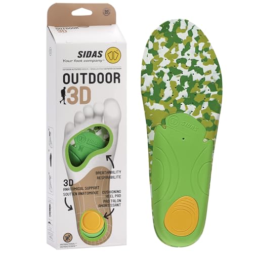 Sidas 3D Einlegesohlen für Wandern &...