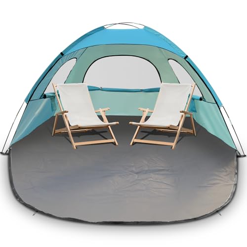 JAICOM Strandmuschel, 2-3 Personen Strandzelt...
