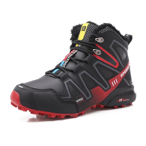 MEIION Warm gefüttert Herren-Schneestiefel...