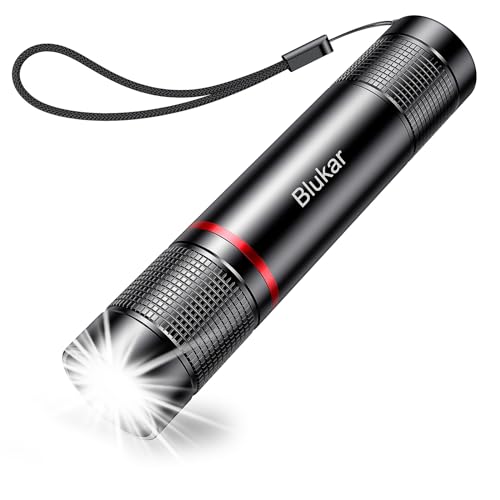 Blukar LED Taschenlampe Aufladbar, Superhelle...