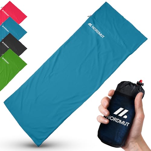 NORDMUT® Hüttenschlafsack Mikrofaser...