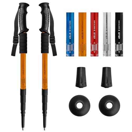 Ynaice Walking Stöcke, 2 Pack Teleskop...