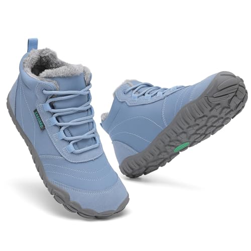 SAGUARO Barfuss Schuhe Damen Winter...