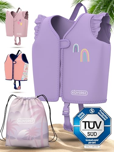 KIDVERSE Schwimmweste Kinder 3-6 Jahre - TÜV...