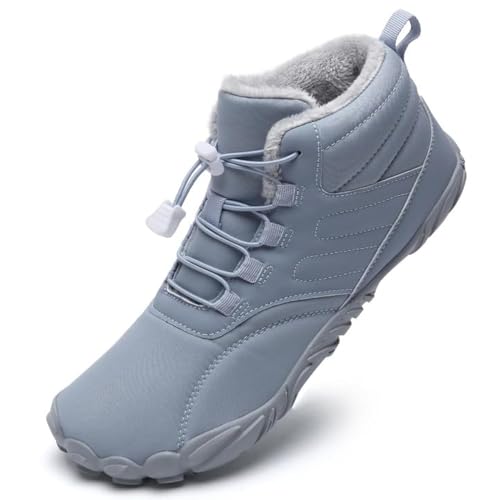 Mabove Barfußschuhe Winterstiefel Damen...