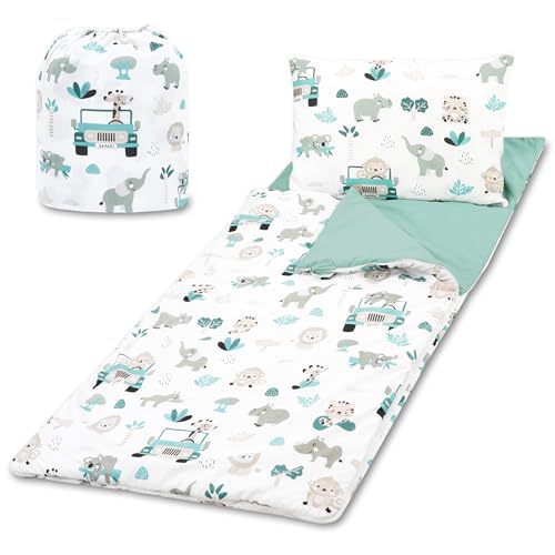 Schlafsack Kinder mit Kissen und...