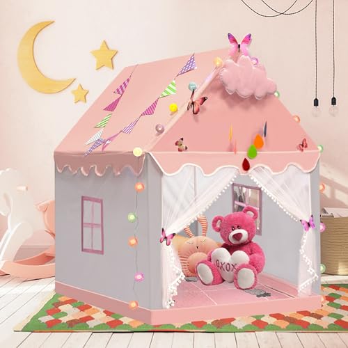 Kinderzelt Indoor mit Sternenlichtern &...