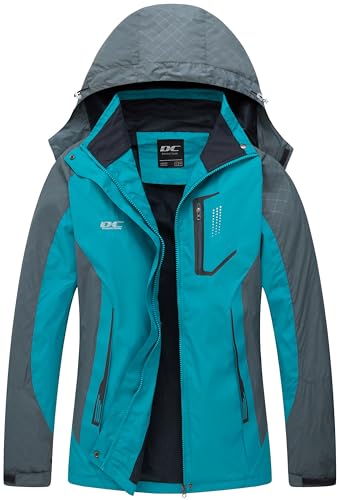 DCmount Regenjacke Damen Wasserdicht...