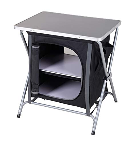 Spetebo Alu Campingschrank faltbar -...