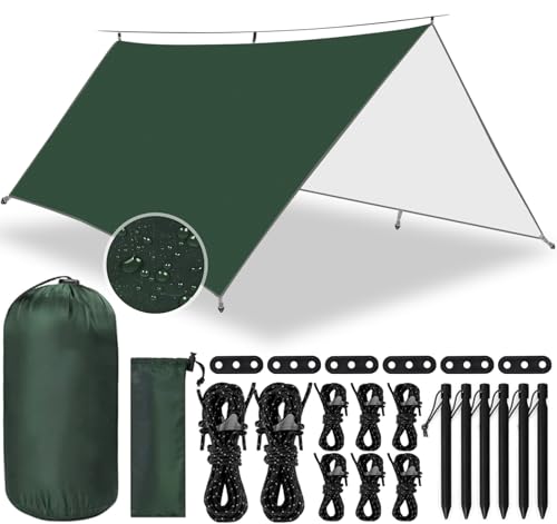 Frasheng Zeltplane 3x3m,Camping...