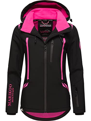 MARIKOO Damen Softshelljacke wasserdichte...