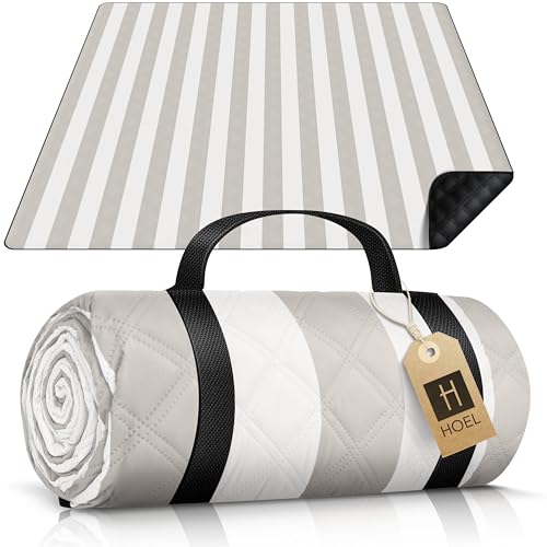 HOEL Picknickdecke 200x200 cm wasserabweisend...