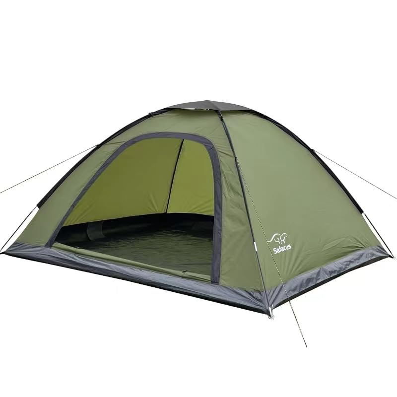 SAFACUS Campingzelt für 3-4 Personen, leicht...