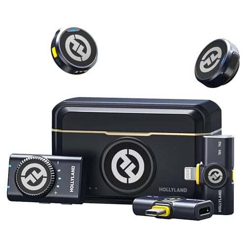 HollylandLark M2 Kabellos Lavalier Mikrofon...