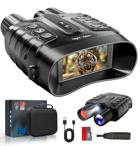 CamZeste Nachtsichtgerät 4K 48MP,10000mAh...