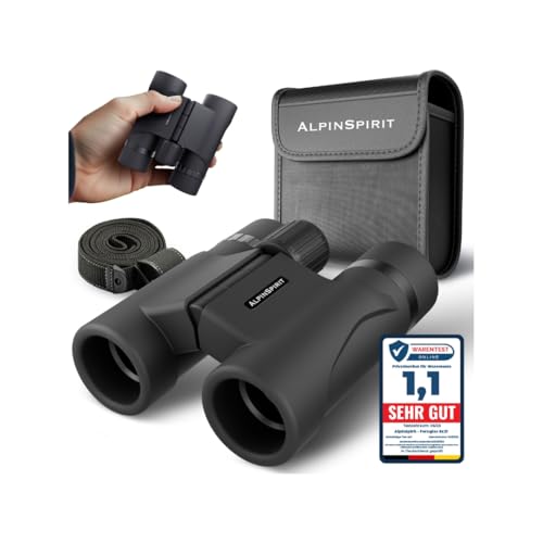 AlpinSpirit© Taschenfernglas 8x21 - Mini...