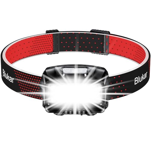 Blukar LED Stirnlampe Wiederaufladbar,...