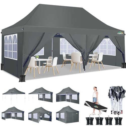 COBIZI Faltpavillon 3X6m Wasserdicht Stabil...