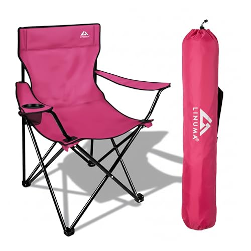 LINUMA® Faltstuhl PINK Campingstuhl...