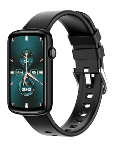 SHANG WING Smartwatch Damen Fitnessuhr Schmal...