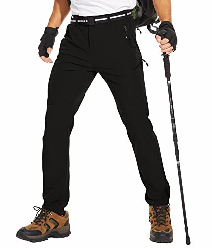 NATUVENIX Wanderhose Herren, Leichte Outdoor...