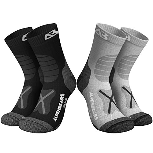 Alpen Bears Premium Wandersocken aus...