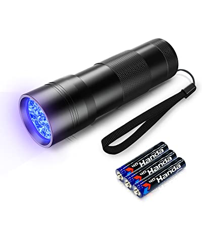 UV-Schwarzlicht-Taschenlampe 12 Led, Mini UV...
