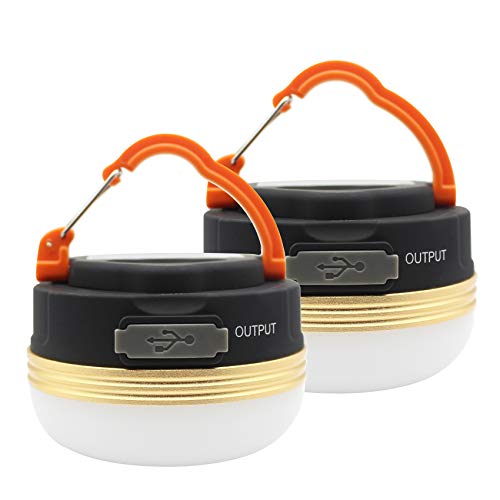 Mostop Campinglampe 2 Pack Camping Licht...