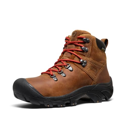 KEEN Damen Pyrenees Wanderschuh, Syrup, 38 EU