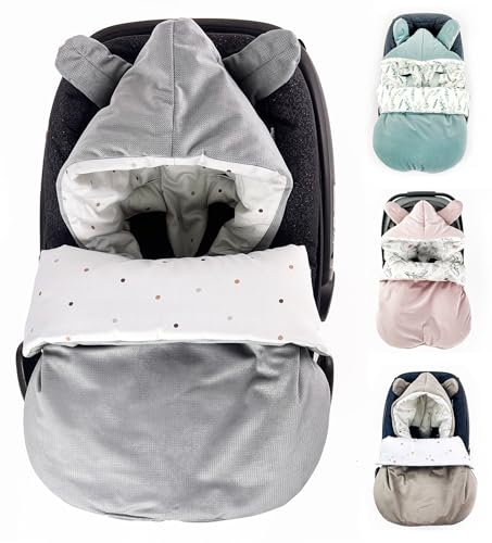 BABYFUßSACK für Babyschale Frühling Herbst...