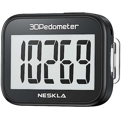 NESKLA Schrittzähler 838, Präziser...