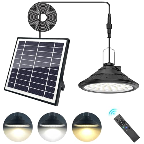 Qoolife Solarlampen für Außen Innen...