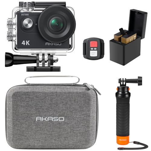 AKASO EK7000 Action Cam mit Schwimmender...