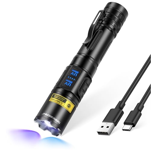 DARKBEAM UV Taschenlampe Schwarzlicht 365nm &...