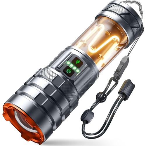 LED Taschenlampe Extrem Hell 900000 Lumen,...