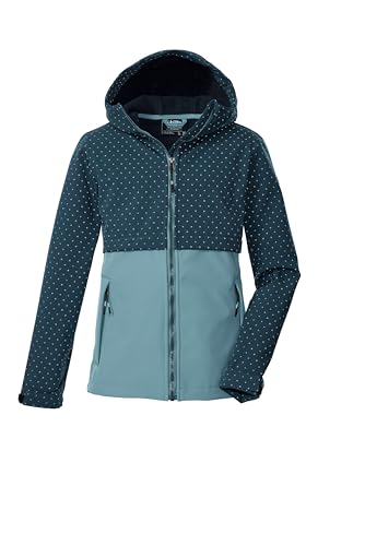 killtec Mädchen Softshelljacke mit Kapuze...