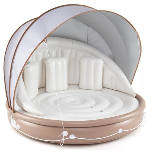 COSTWAY Aufblasbare Badeinsel mit...