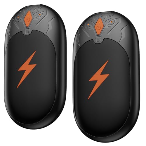 Handwärmer Elektrisch 2 Pack, Taschenwärmer...