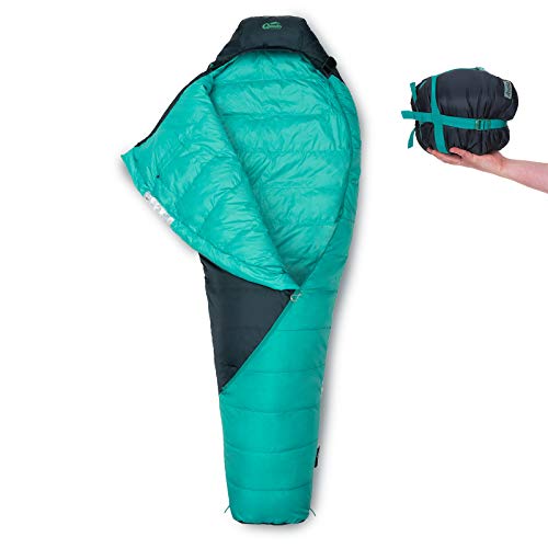 qeedo Asaka Daunenschlafsack 3 Saisons (Gr. M...