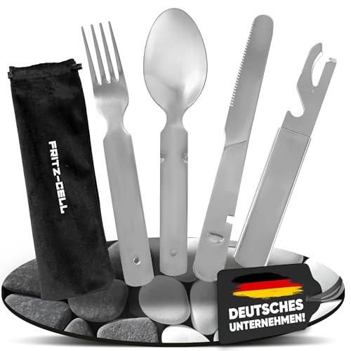 Bundeswehr Edelstahl Besteck 4-Teilig...