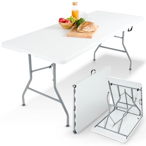 Arebos Buffettisch zusammenklappbar 182 x 74...