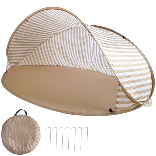 Strandmuschel Pop Up Strandzelt, Tragbar...