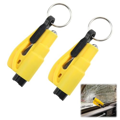 2PCS Auto-Sicherheits-Schlüsselanhänger,...