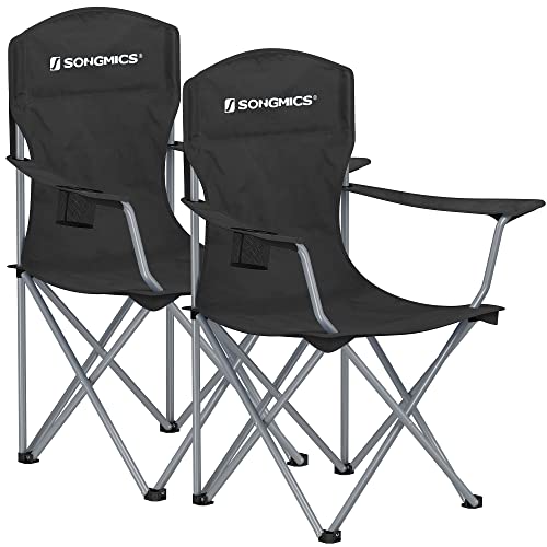 SONGMICS Campingstuhl 2er Set, Klappstuhl...