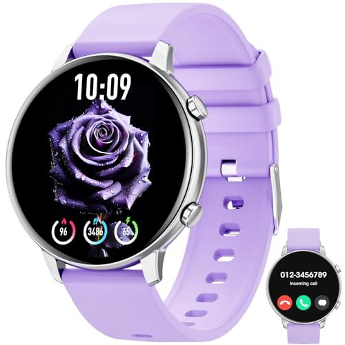 Hwagol Smartwatch Damen Herren, 1.39' Zoll...