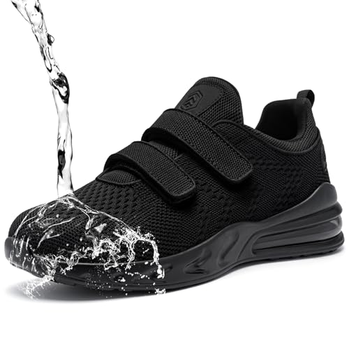LARNMERN Herren Schuhe Laufschuhe Wasserdicht...
