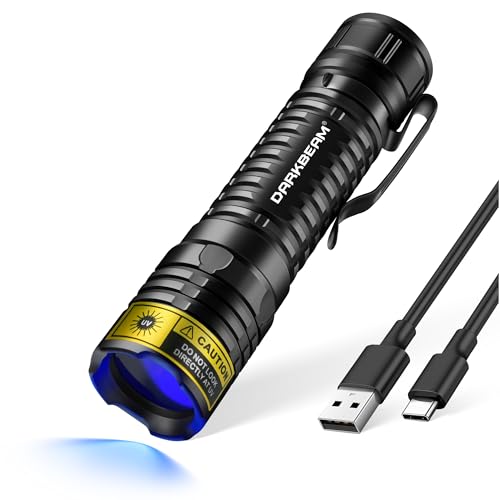 DARKBEAM UV Taschenlampe Schwarzlicht 365nm,...